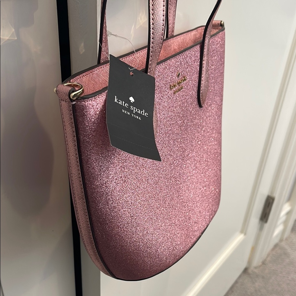 kate spade Pink Glitter purse - Picture 3 of 7